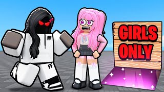 I Went UNDERCOVER In A GIRLS ONLY Tournament Roblox Blade Ball [upl. by Ayar665]