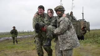 Canadian Forces  Exercise Maple Resolve 2016 [upl. by Aronek]