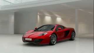 McLaren 12C Spider From Coupe to Roadster in 17 seconds [upl. by Akimahc]