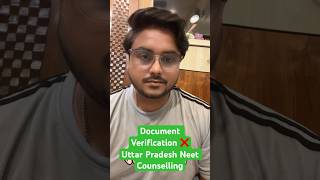 UP Neet Documents Verification Non Verified Status Problem Check Document Verification neet2024 up [upl. by Nilo]