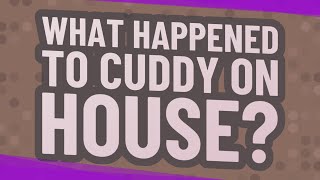 What happened to Cuddy on House [upl. by Wollis]