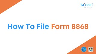 How To File Form 8868 With Tax990com [upl. by Jordana]