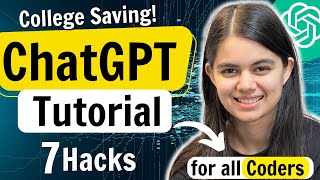 ChatGPT Tutorial  for all College students amp Coders [upl. by Salokcin2]