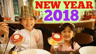 NEW YEAR 2018 MINUTE TO WIN IT GAMES [upl. by Amrac901]