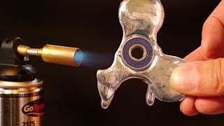 Melting The Gallium Fidget Spinners [upl. by Lekzehcey]