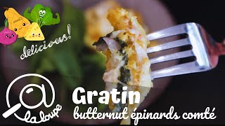 GRATiN DE BUTTERNUT EPINARDS 249 [upl. by Akimert168]