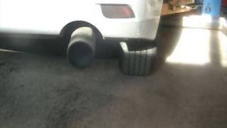 08 Impreza 25i UEL exhaust setup [upl. by Rebmak]