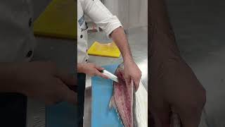 Salmon fish cutting and boneless  sujon chef [upl. by Horlacher]