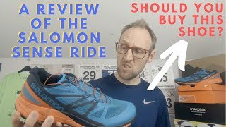 A review of the Salomon Sense Ride trail shoes [upl. by Ttik]