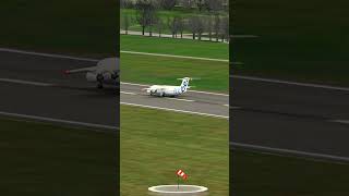 FlyBe Takeoff  Innsbruck Airport plane spotting  world of airports  GAME game [upl. by Rafferty]