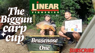 Brasenose 1 Linear Fisheries  Carp Fishing The Biggun Carp Cup – Linear League 2023 [upl. by Maddis497]