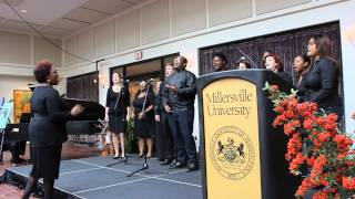 2014 PASSHE Summit  Millersville University Gospel Choir [upl. by Aicek347]