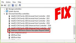 How to Fix Unknown USB Device Device Descriptor Request Failed Error [upl. by Durrett]