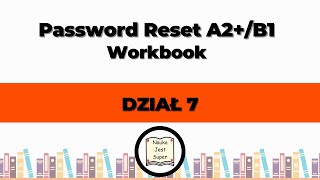 Odpowiedzi do książki Password Reset A2B1 Workbook  Dział 7  Angielski [upl. by Ylaek]