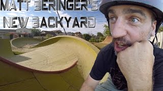 Matt Beringers New Backyard BMX Setup [upl. by Codd861]