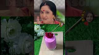 Rose Milkshake🌹  Vanraj Divorce Notice Jawab 2  anupama ytshorts recipe yt anupamaa [upl. by Asinla]