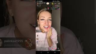 Caroline Derpienski  TikTok Live z 21 listopada 2024 [upl. by Wenn]