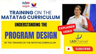 Understanding the Program Design of the MATATAG Curriculum [upl. by Cirted]