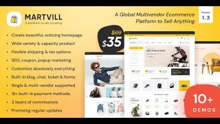 How to Setup Martvill  Global Multivendor Ecommerce Platform  Sell Anything Online [upl. by Idell]