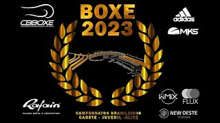 CAMPEONATO BRASILEIRO DE BOXE 2023  ELITE  2º DIA MANHÃ 1030hs [upl. by Yrbua190]