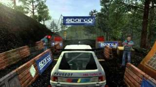 Colin McRae Rally 2005  JPN1 P205 023474 doublereplay [upl. by Sashenka852]