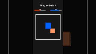 BLUE VS RED Square PART 85 Who will win battle blocks simulation adhd animation [upl. by Newkirk185]