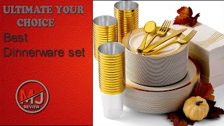 Best Dinnerware set Review  Top 5 Best Dinnerware sets on Amazon  Bestselling [upl. by Vani]