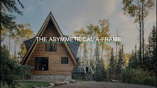 The Asymmetrical AFrame  Design vs Build architecture cabin home homedesign [upl. by Sorcha634]