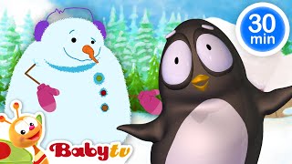 Frosty Fun ❄️ ⛄ Winter Episode Collection  Kids Videos BabyTV [upl. by Calloway]