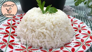 ARROZ BLANCO RAPIDO Y PERFECTO ¡ Receta Muy Fácil Y Delicioso ¡ MariTCocina [upl. by Papst]