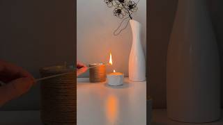 How to use canned food tins Turn them into stylish candle holders diy handmade diyideas [upl. by Cappella]