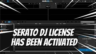 How To Activate Serato DJ Pro License  Real License Not Cracked [upl. by Bluefarb]