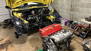 Changing It All Up K Swap Mini Cooper Build Episode 30 [upl. by Norre59]