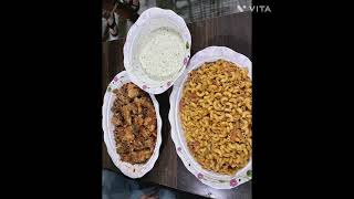 chicken karahi amp macaroni food hostellife [upl. by Hammel]