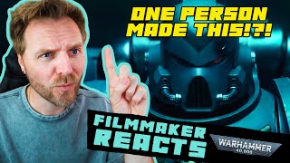 FILMMAKER REACTS TO ASTARTES PARTS 1  5 WARHAMMER 40000 PROJECT BY SYAMA PEDERSEN [upl. by Sukramaj]