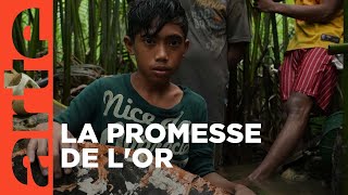 Philippines  les petits forçats de l’or  ARTE Reportage [upl. by Anuala]