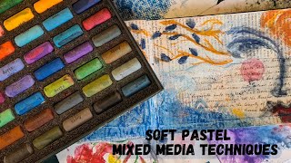 Soft Pastel Techniques Mixed Media [upl. by Anahcar676]