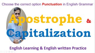 Choose the correct option Punctuation in English Grammar [upl. by Walczak]