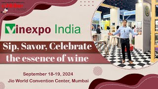 Vinexpo India 2024  Explore the variety of wine amp spirits [upl. by Ramos]