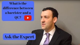 What is the difference between a barrister and a QC Ask the Expert [upl. by Misak]