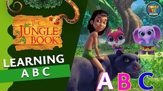 ABC SONG FOR KIDS  MOWGLI  JUNGLE BOOK  RAP SONG  KIDS EDUCATION powerkidsrhymes250 [upl. by Ratib]