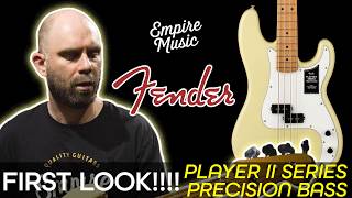 FIRST LOOK  Fender Player II Precision Bass  EMPIRE MUSIC [upl. by Kirenoj771]