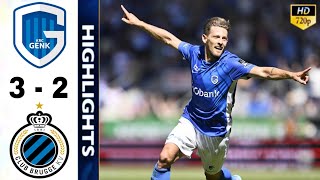 KRC Genk vs Club Brugge 32 Highlights  Genk  FC Bruges  Jupiler Pro League 2024 D1A [upl. by Elak236]