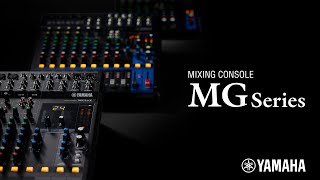 Yamaha Mixing Console MG Series [upl. by Essilec]