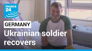 In Berlin Ukrainian soldier Vitaliy continues his long convalescence • FRANCE 24 English [upl. by Sinnal505]