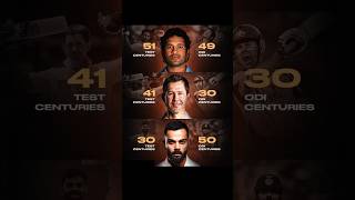 Virat Kohli 30 century test and 50 century odi viratkohli sachintendulkar rickyponting ytshorts [upl. by Annayek514]