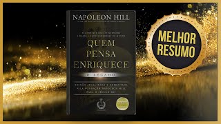 Livro QUEM PENSA ENRIQUECE  Napoleon Hill  Resumo Audiobook [upl. by Draillih]