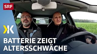 Elektroauto Wenn der volle Akku nur für 100 Kilometer reicht  2023  Kassensturz  SRF [upl. by Anehta]