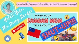 Samoan Culture 101  No talking about BOYS Samoan Massage anyone Episode 5 short PolyTube [upl. by Yerd]