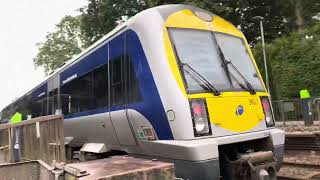 Jordanstown Station Level Crossing  County Antrim 17082024 [upl. by Razaele119]